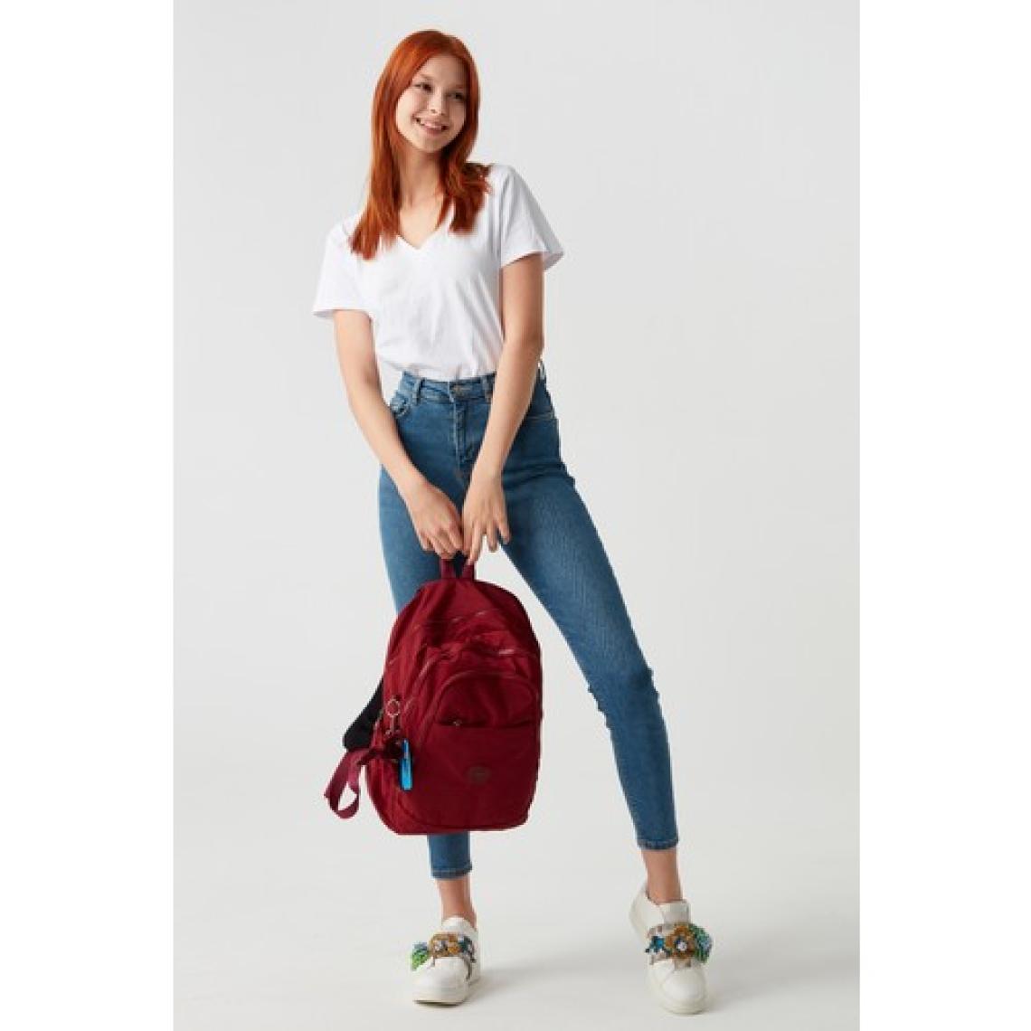 Nemo Bags Unisex Çantası Krinkıl Su Geçirmez Okul Çantası 14 Inç Laptop Seyahat Çantası 40X30X15CM