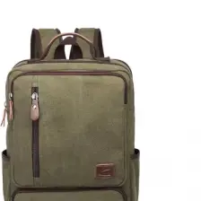 C-Active Kanvas Kumaş Büyük Boy Sirt Çantasi 1260 Siyah