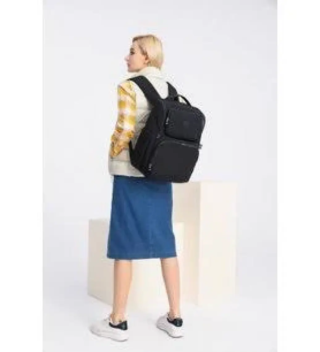 Smart Bags SMBYB3000-0001 Siyah Kadın Bebek Bakım Sırt Çantası