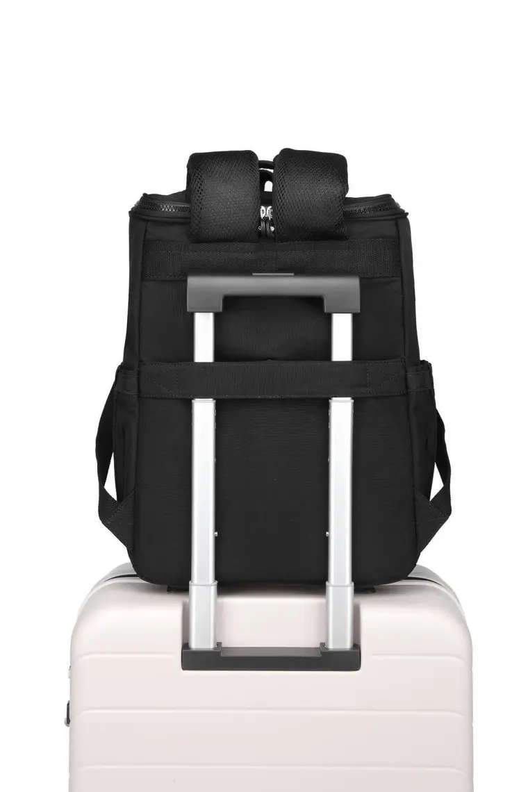 Smart Bags SMBYB3000-0001 Siyah Kadın Bebek Bakım Sırt Çantası