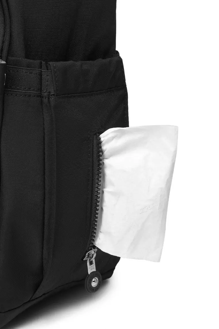Smart Bags SMBYB3000-0001 Siyah Kadın Bebek Bakım Sırt Çantası