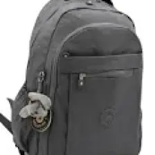 Bevitton  Krinkıl Suya Dayanıklı Kumaş Unisex Gri Sırt Çantası 2300