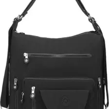 Smart Bags Hem Sırt Hem de Omuz Kadın Çantası BC 1205 4001 - Siyah