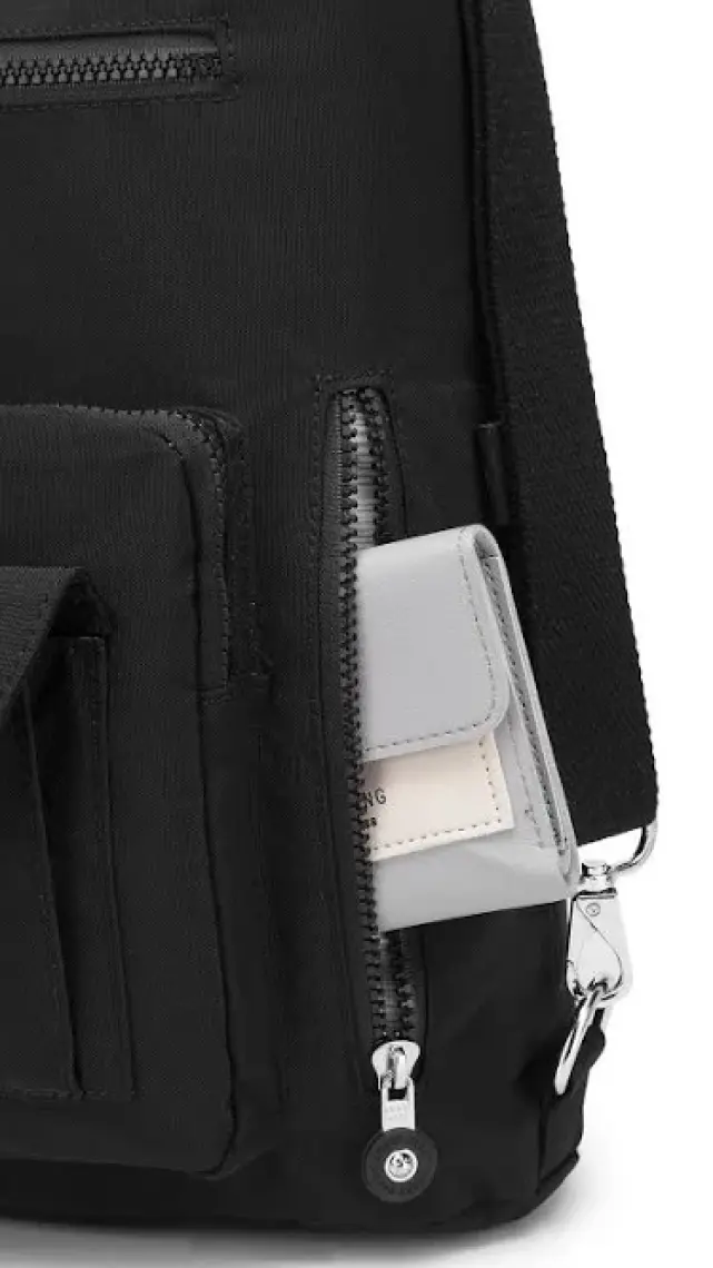 Smart Bags Hem Sırt Hem de Omuz Kadın Çantası BC 1205 4001 - Siyah