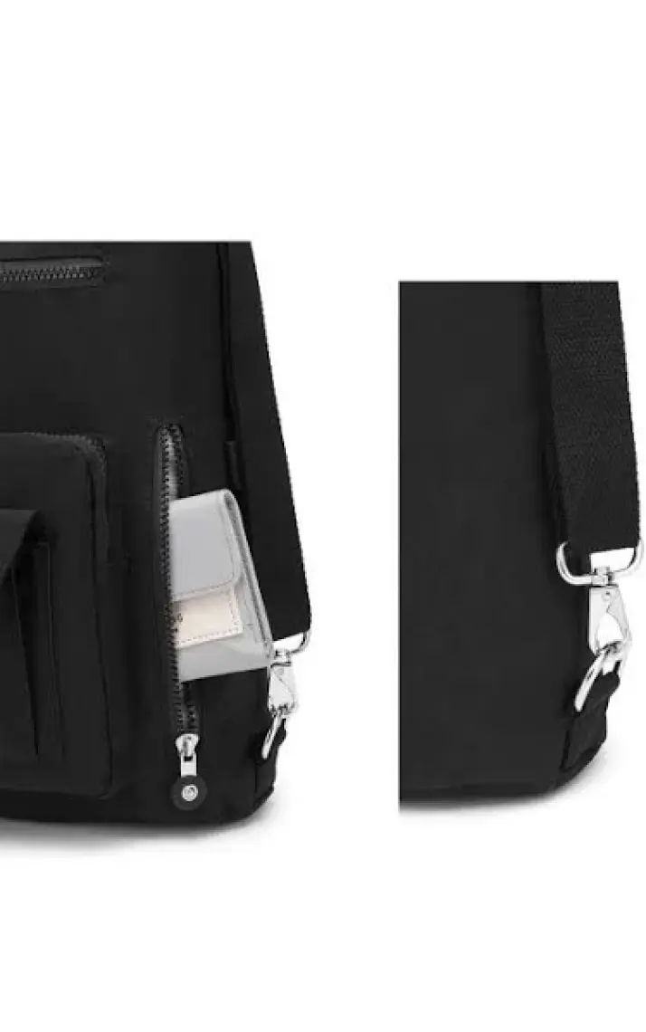 Smart Bags Hem Sırt Hem de Omuz Kadın Çantası BC 1205 4001 - Siyah
