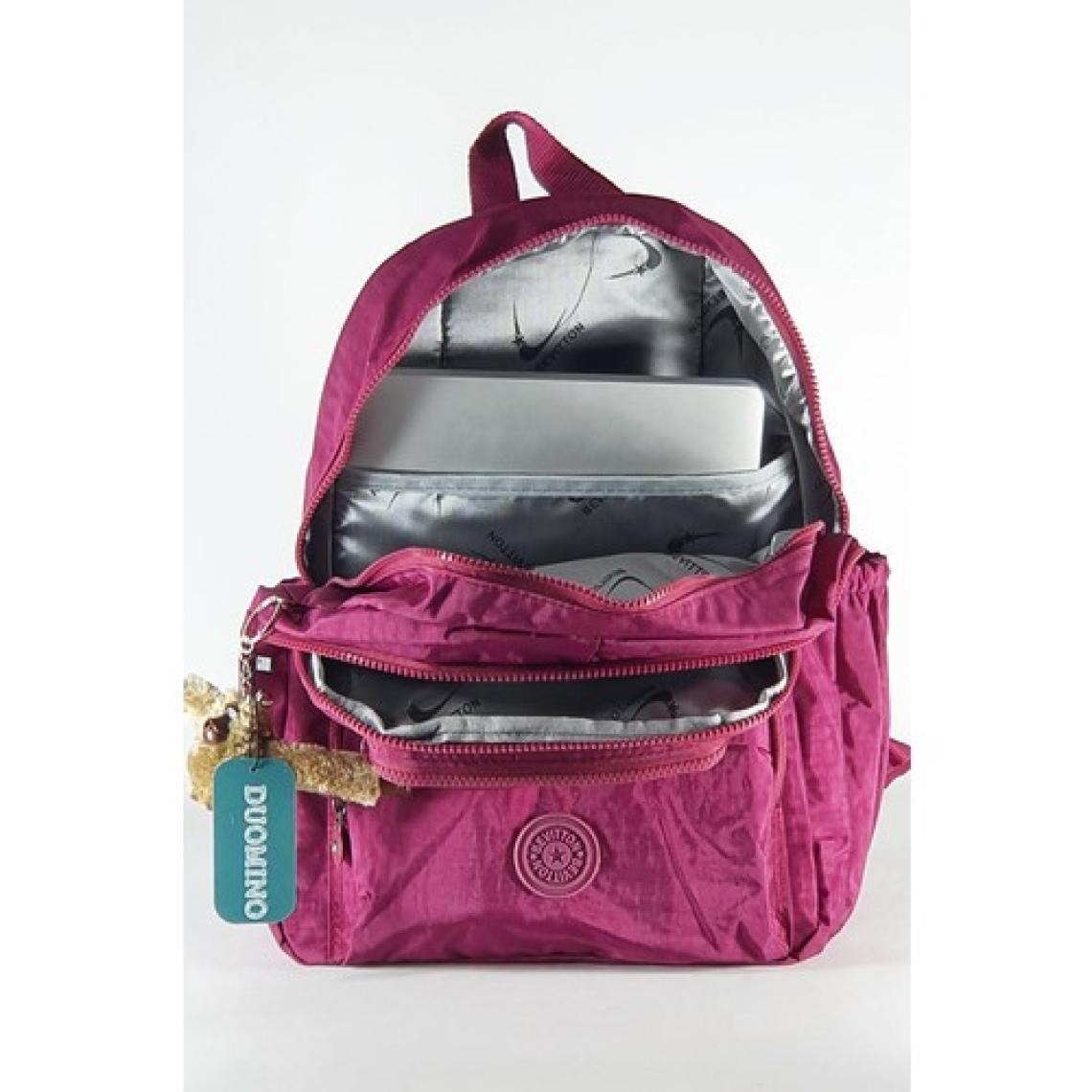 Nemo Bags Krinkıl Kumaş Suya Dayanıklı Orta Boy Klinkır Seyahat, Spor Sırt Çantası/ Laptop Okul Çantası