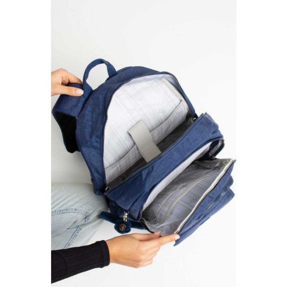 Duomino Fcstore Krinkıl Kumaş Suya Dayanıklı Büyük Boy Lacivert Klinkır Sırt Çantası/laptop Seyahat Okul