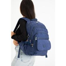 Duomino Fcstore Krinkıl Kumaş Suya Dayanıklı Büyük Boy Lacivert Klinkır Sırt Çantası/laptop Seyahat Okul