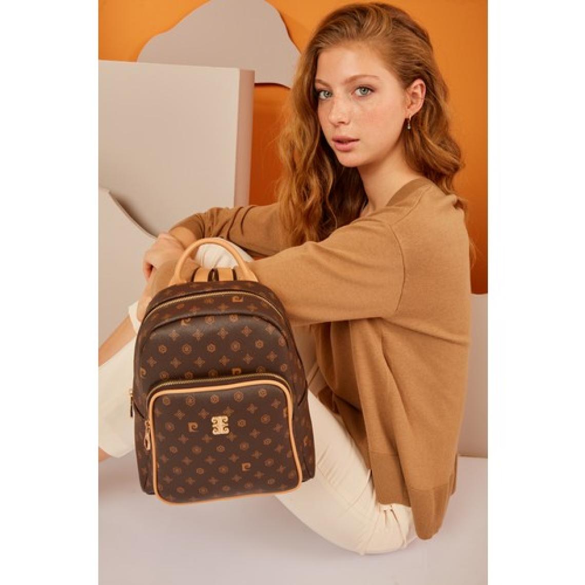 Pierre Cardin 05PO22Y1553-MN Kh Kadın Kahverengi Sırt Çantası