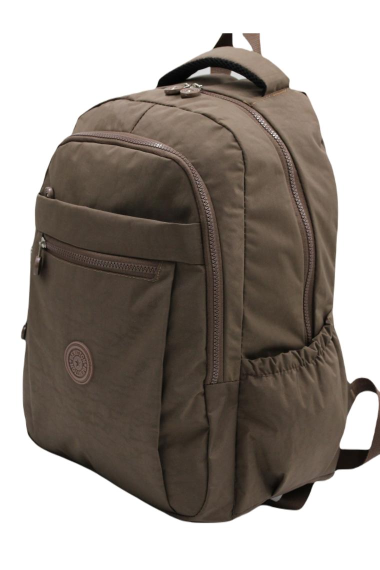 Bevitton  Krinkıl Suya Dayanıklı Kumaş Unisex Vizon Sırt Çantası 2300
