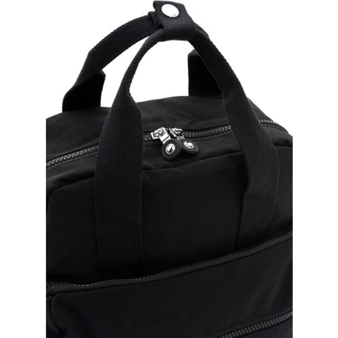 Sanmorris Unisex Suya Dayanıklı Krinkıl Kumaş Çok Gözlü Büyük Boy Laptop Okul ve Sırt Çantası