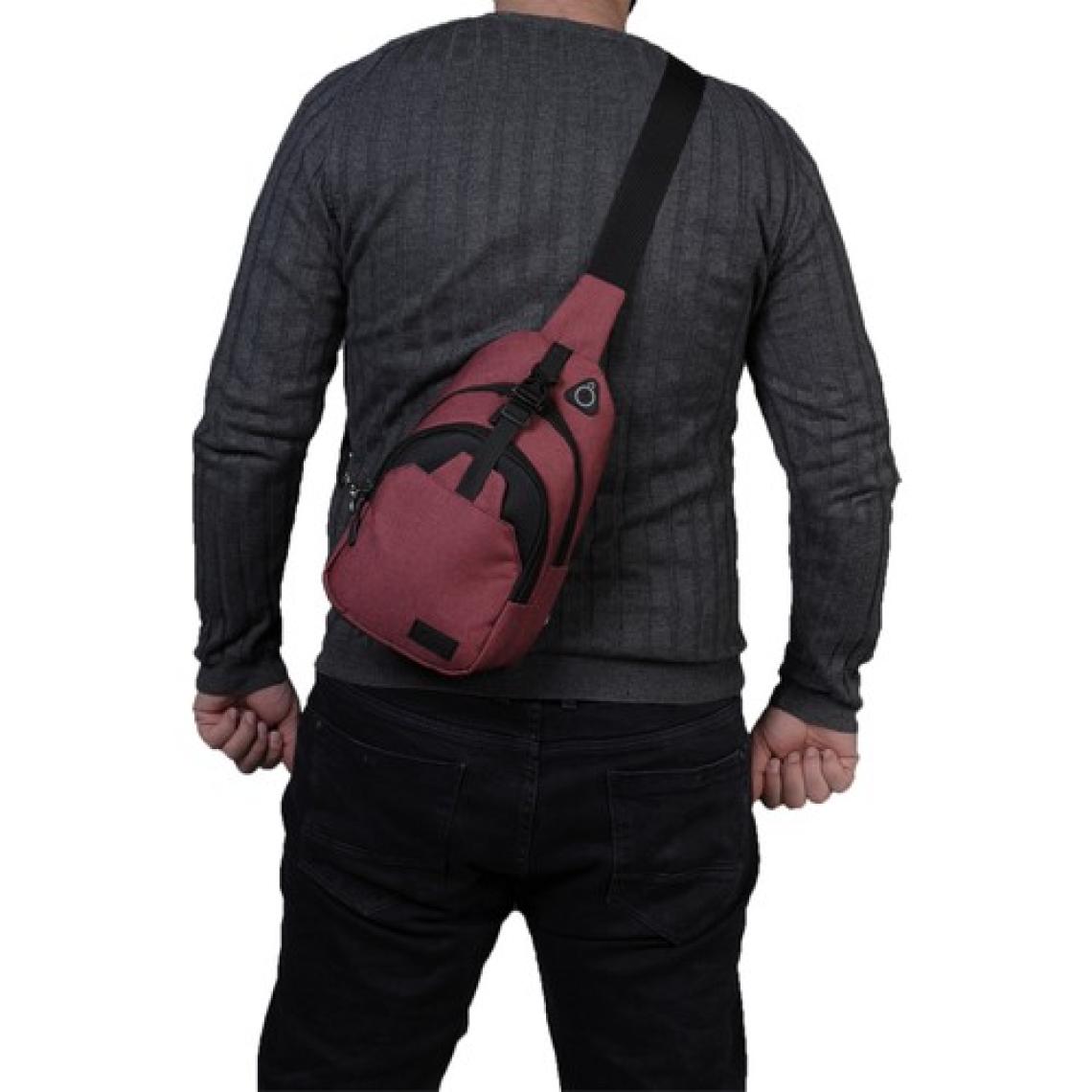 Strong Bag Strong Çapraz Askılı Göğüs ve Sırt Çantası, Günlük Body Bag Çanta