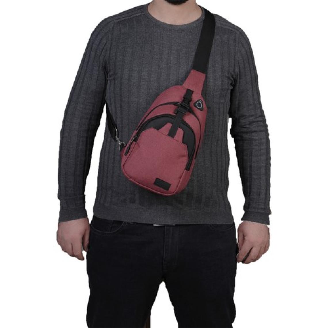 Strong Bag Strong Çapraz Askılı Göğüs ve Sırt Çantası, Günlük Body Bag Çanta