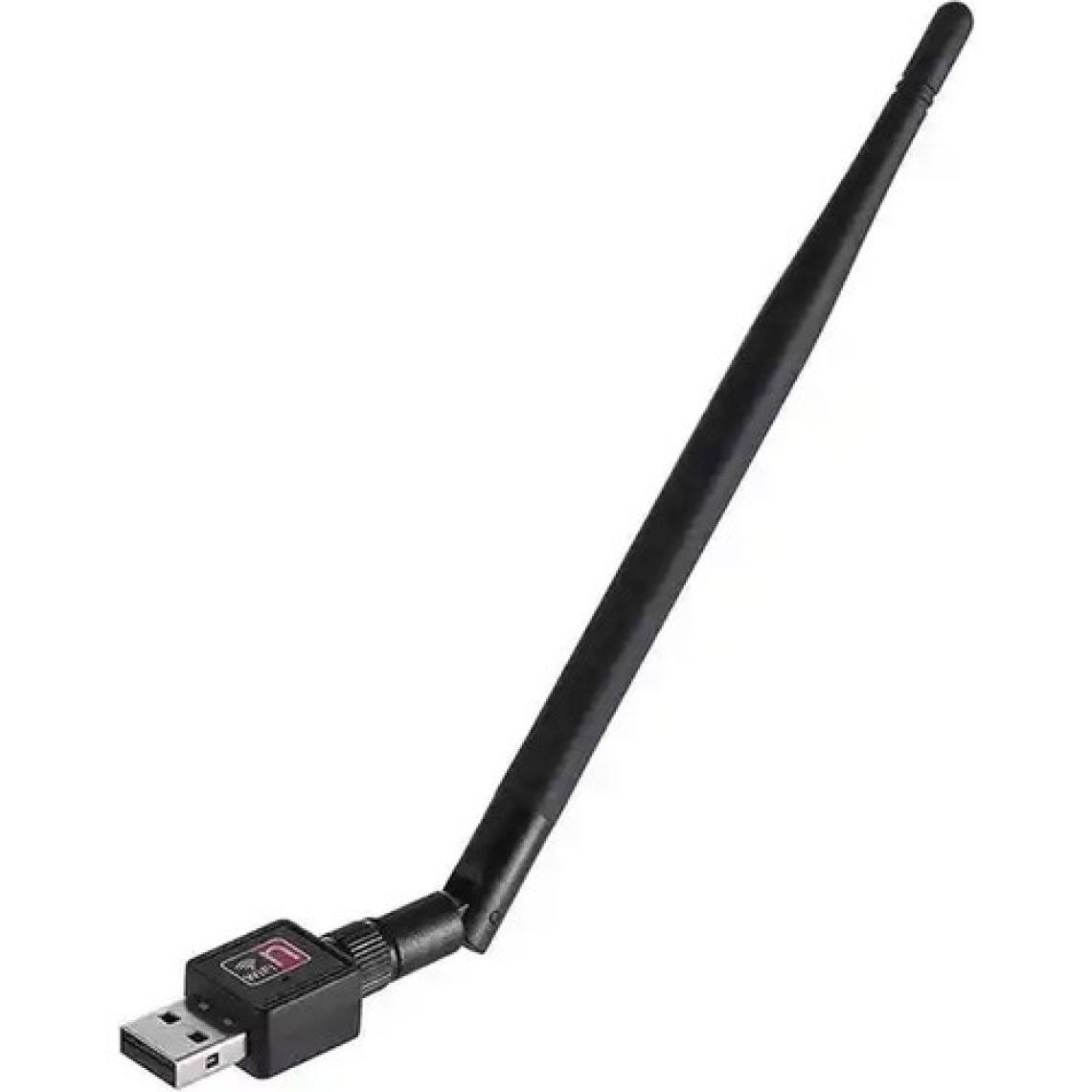 Megamus Usb2.0 Kablosuz Ağ Kartı Mini Wıfı Alıcısı 5db Büyük Anten 150M Kablosuz Ağ Adaptör 802.IIN