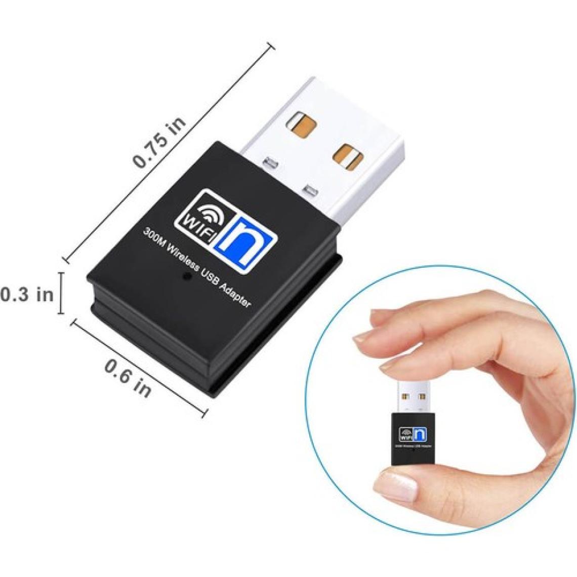 Koodmax 300MBPS Wireless USB Wifi Adaptör Dongle Network Lan Aparatı