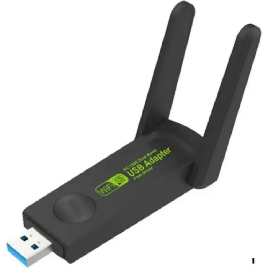 Xira Sinyal Güçlendirici Kablosuz USB Antenli Dongle 1300MBPS Wifi Adaptörü Dual Band 2.4g/5ghz