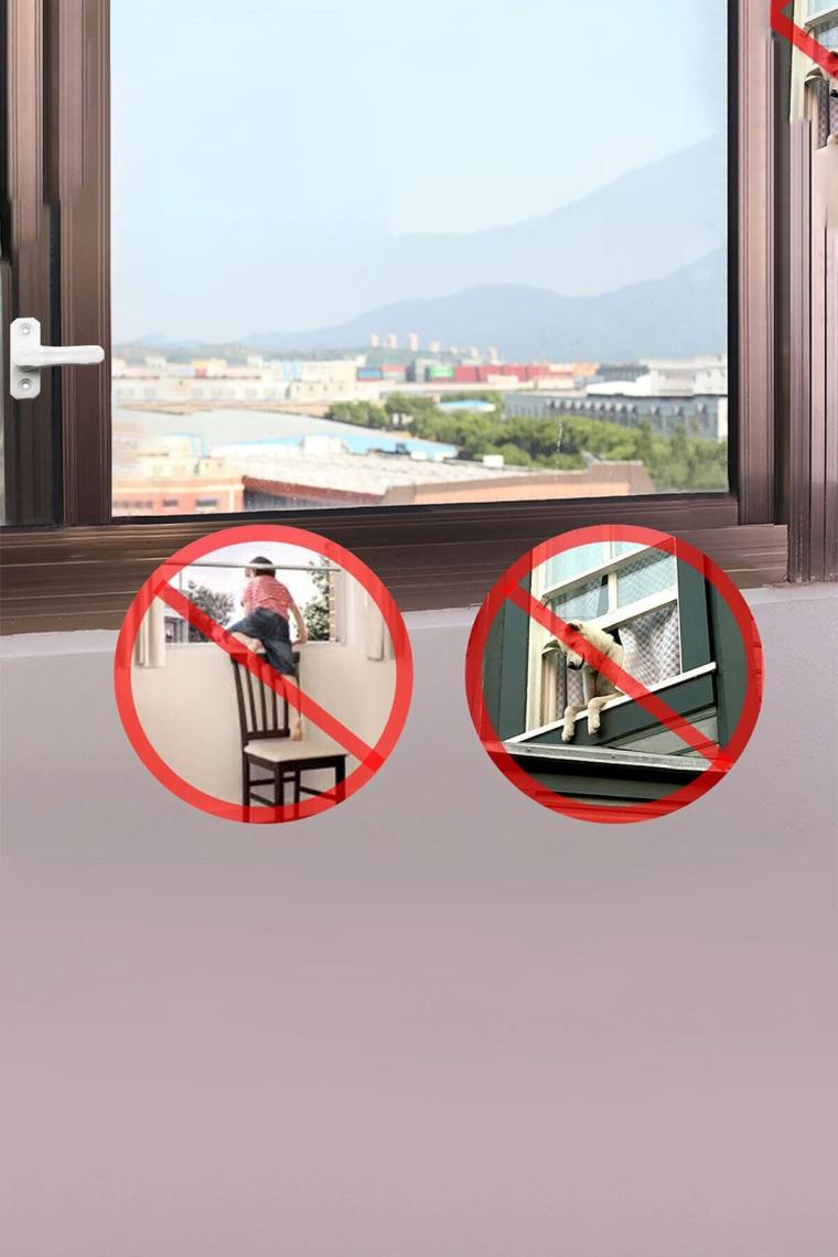 Bebek Çocuk Pimapen Pvc Kapı Pencere Emniyet Koruma Kilidi Mandalı Cam Kilidi Beyaz (5 ADET)