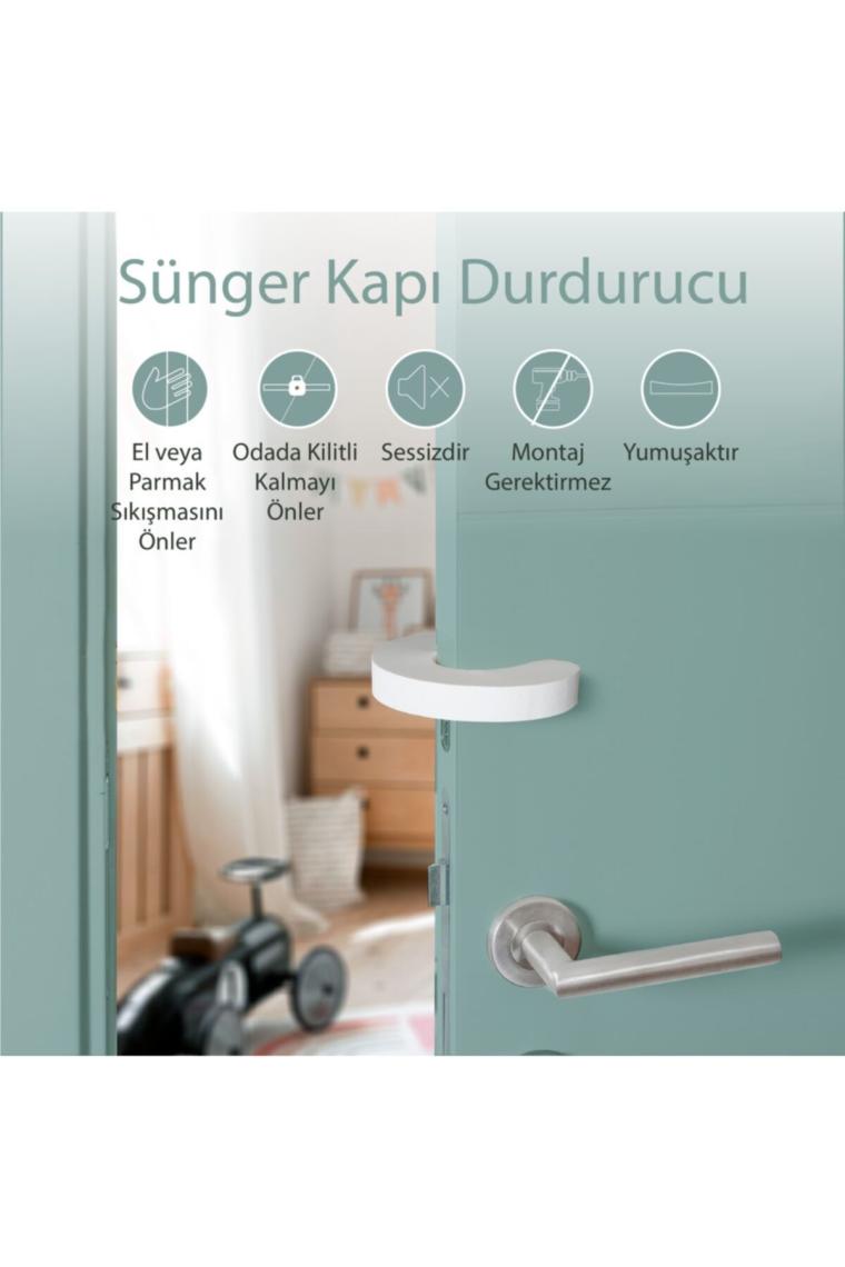 4 Adet Sünger Kapı Durdurucu