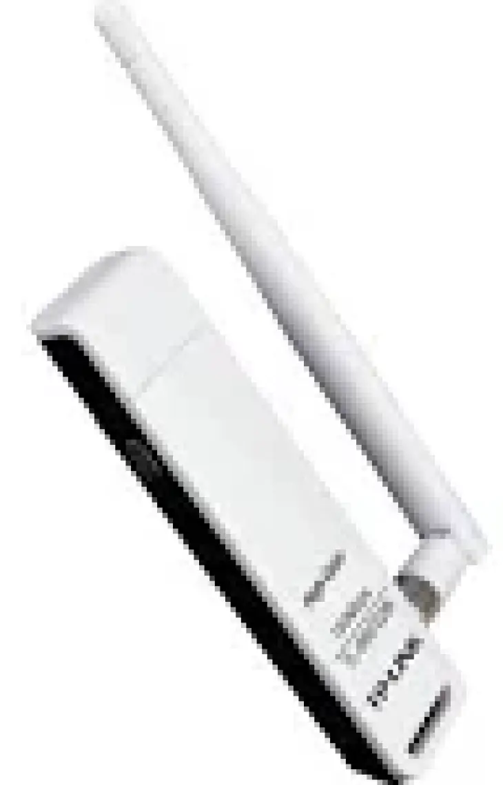 TP-Link TL-WN722N | Wi-Fi 4 USB Adaptör | 150 Mbps | 4dBi Anten ile Yüksek Çekim Gücü | WPS Butonu | Kolay Kurulum | Windows | macOS  & Linux Uyumlu