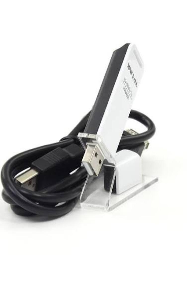 TP-Link TL-WN821N | Kablosuz N USB Adaptör | 300 Mbps | MIMO Teknolojisi | QSS Düğmesi | Windows | Mac & Linux Uyumlu