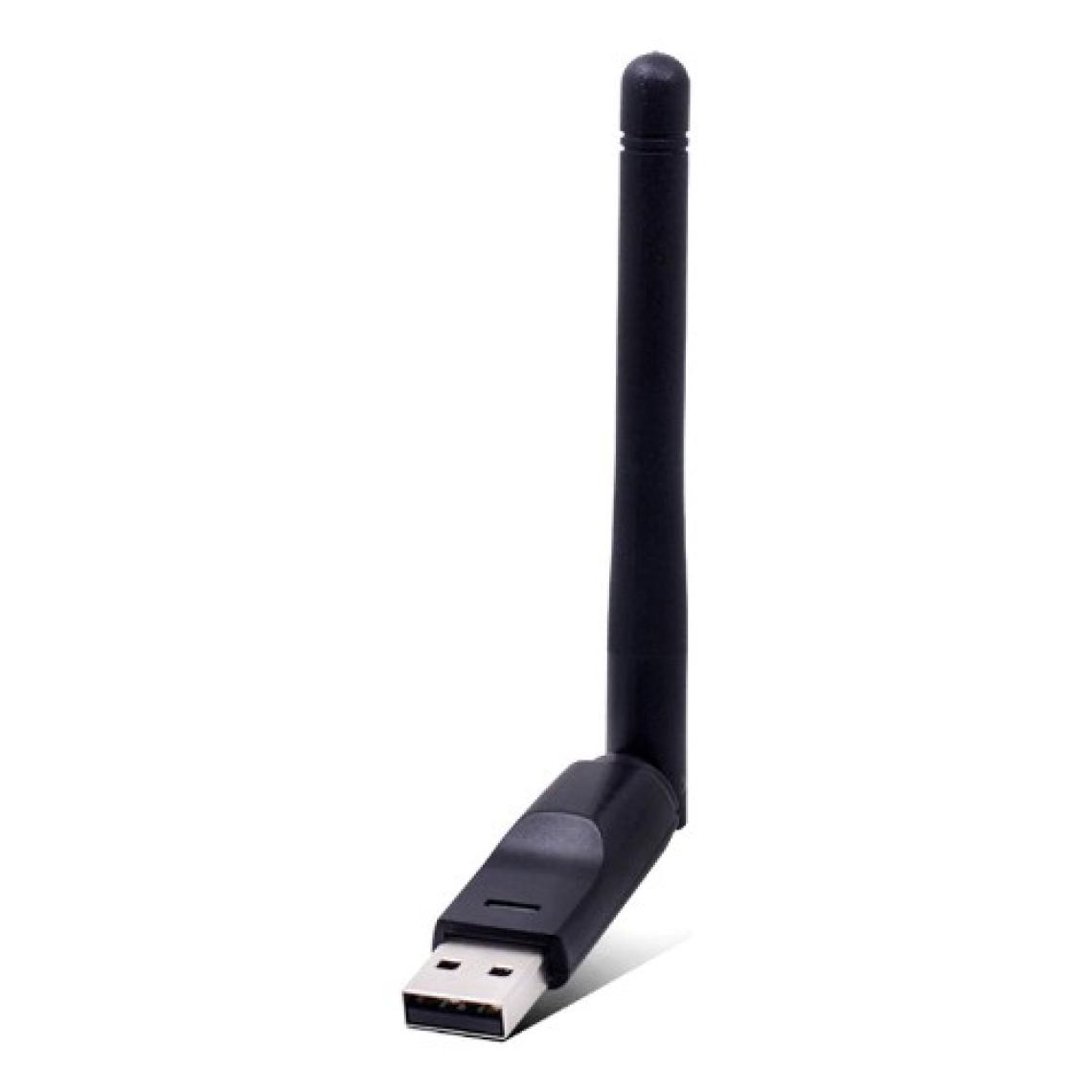 Ata Elektronik Sungate Vipstar HD Uyumlu Wifi Adaptör 802.11N Mini 7601 Chipset 2.4GHz 150 Mbps HD Uydu Alıcı Uyumlu 7601 Wireless Adaptör