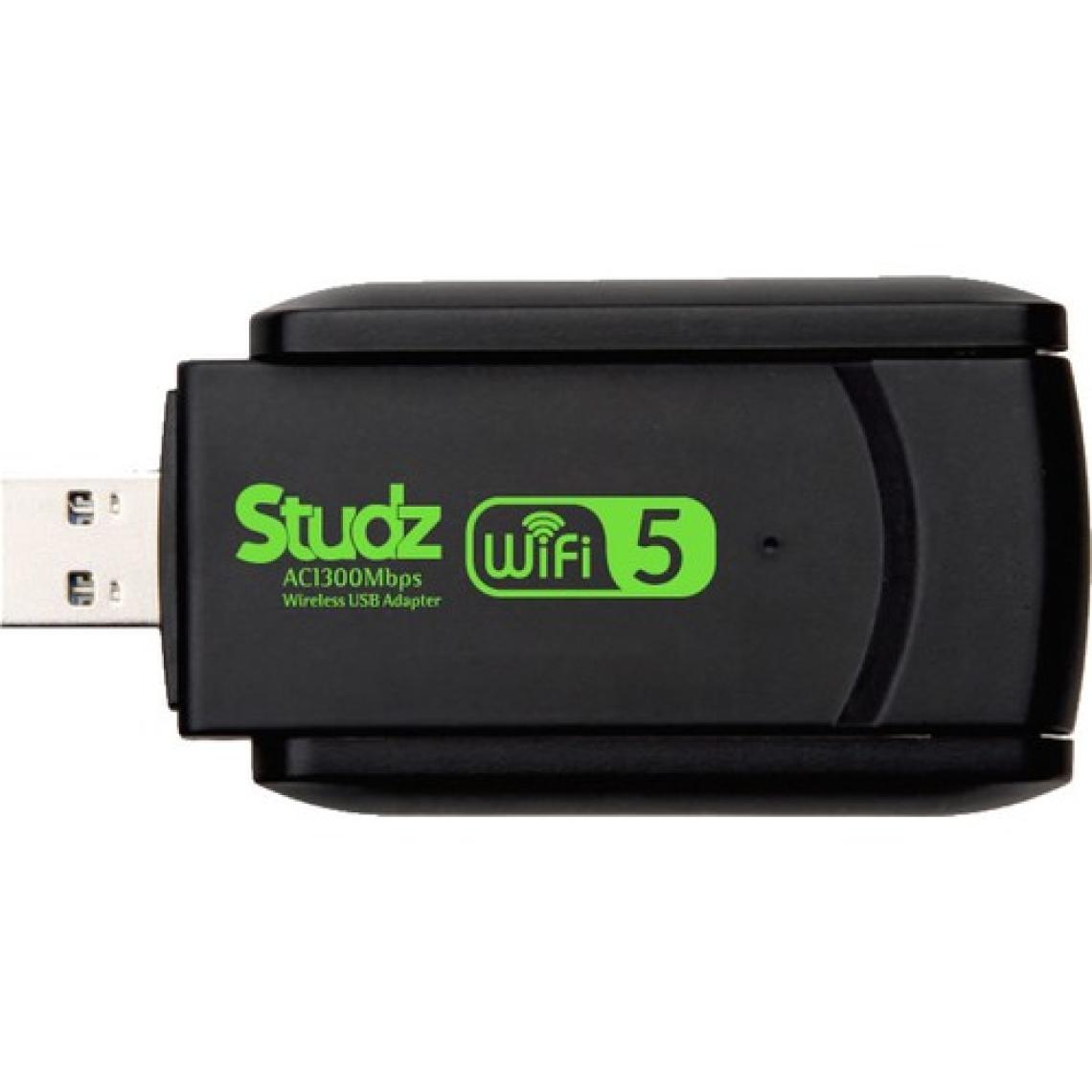 Studz Dual Band USB 3.0 Adaptör Kablosuz Wifi Alıcı  AC1300  Wireless Adaptör