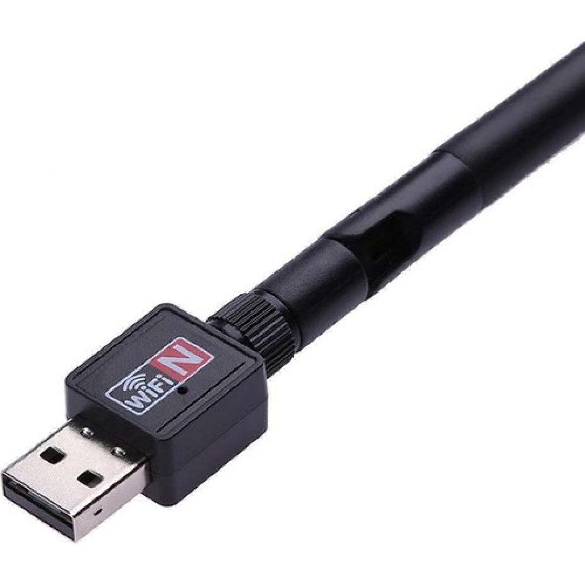 USB WiFi Anteni Siyah