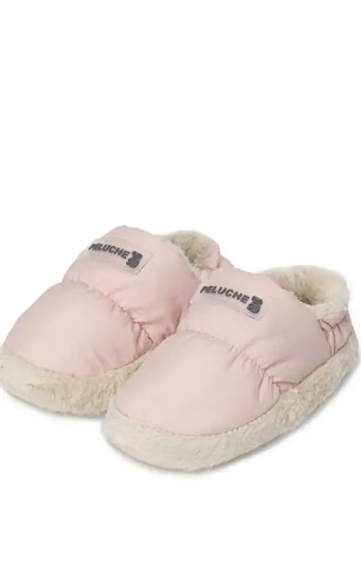 Peluche Pink Parachute Child Slipper Çocuk Günlük Ev Pandufu Par-Cpe Pembe