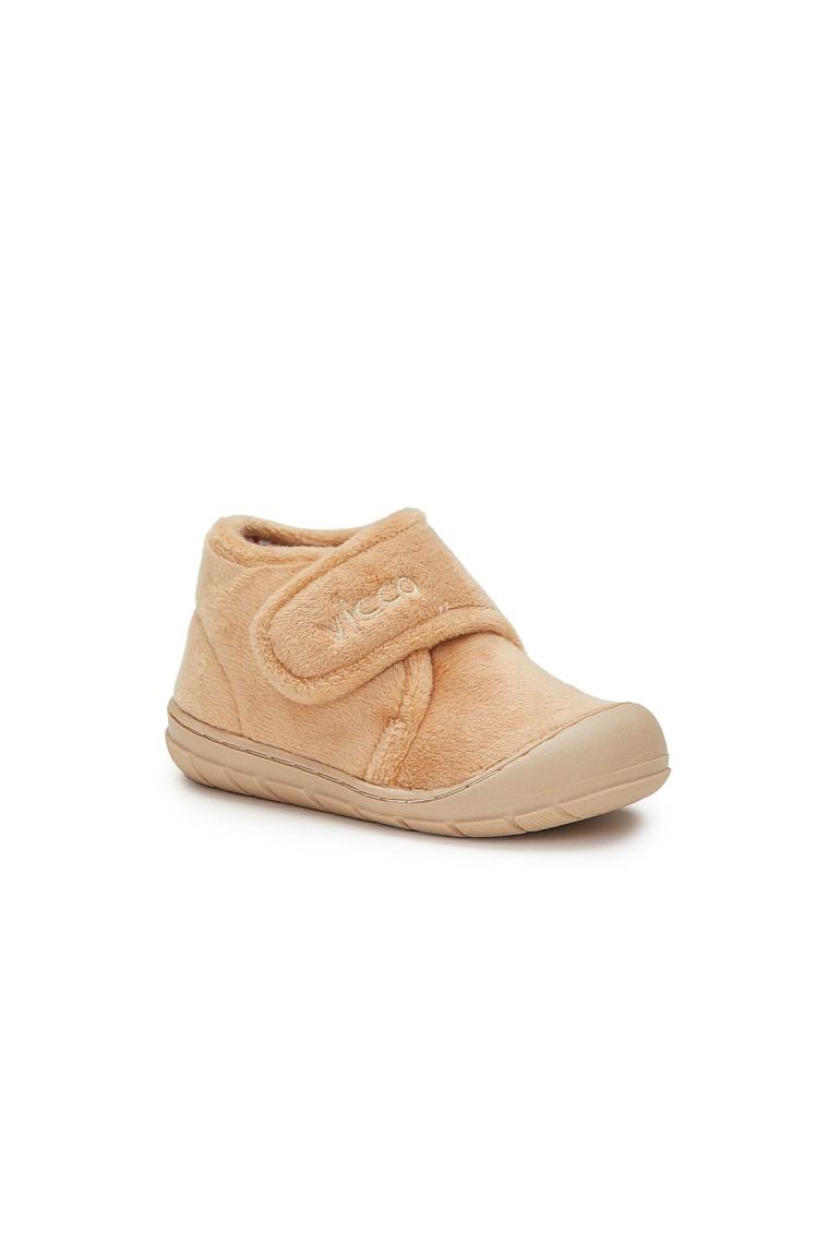 Color Rahat Kalıp Unisex Bebe Bej Panduf