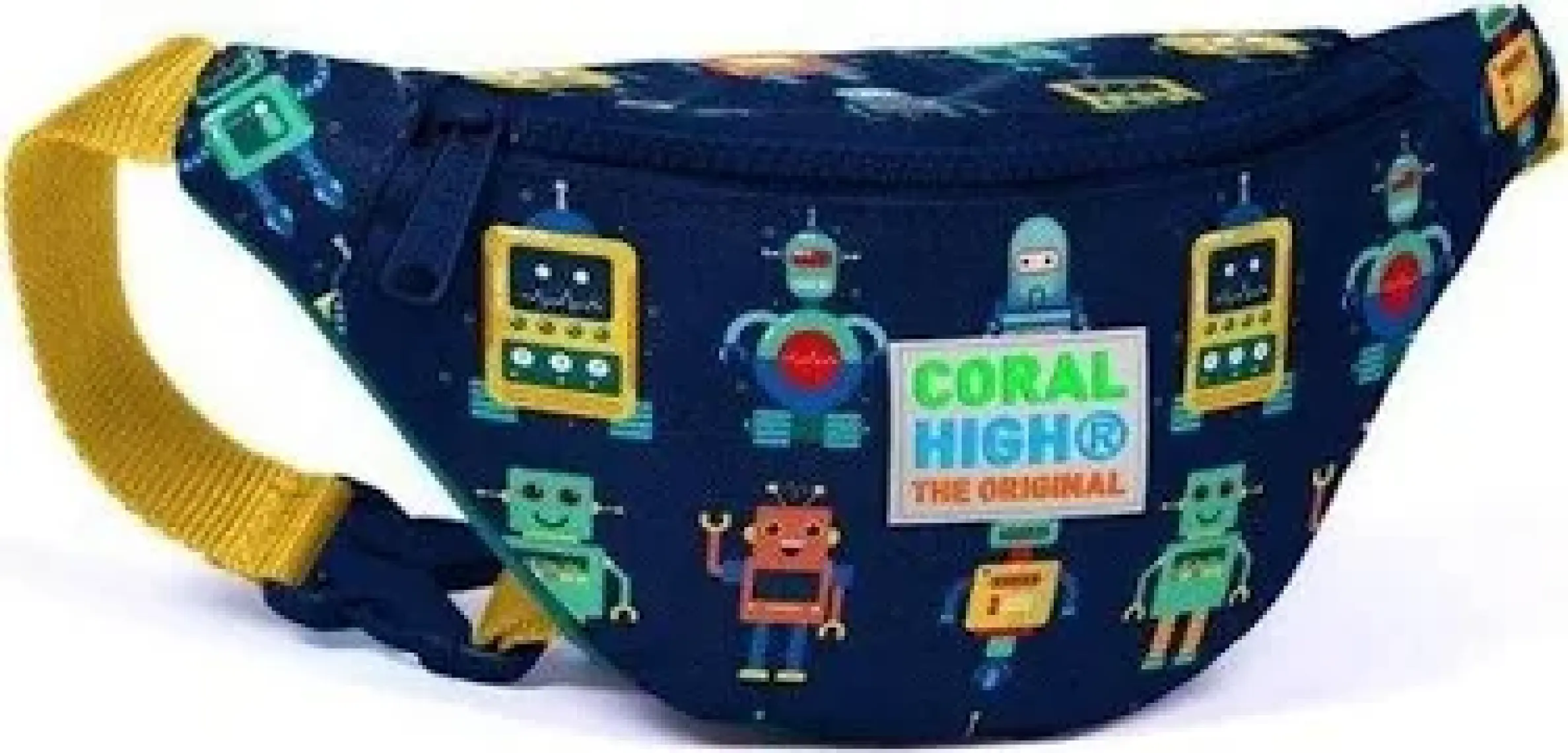 Coral High Kids Lacivert Robot Desenli Bel Çantası 22580