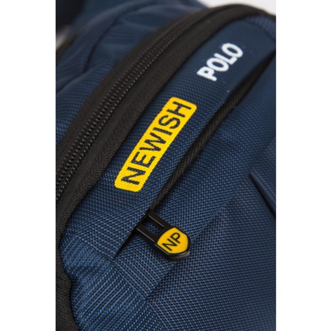 Erkek Kumaş USB Kulaklık Çıkışlı Crossbody Çapraz Göğüs Omuz ve Bel Çantası newpolo201 - Siyah - Lacivert