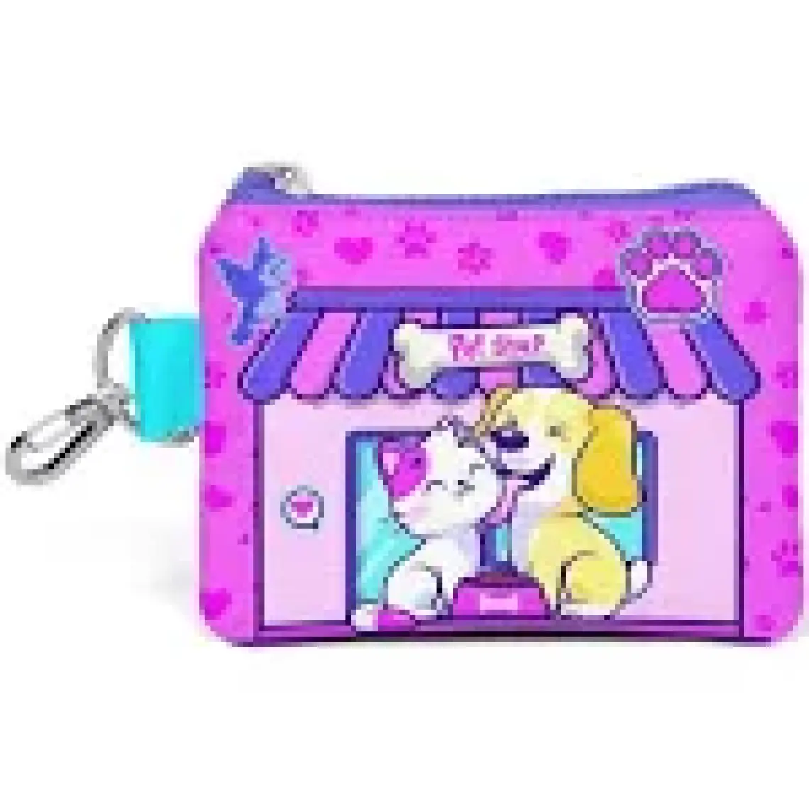 Coral High Kids Kedi Köpek Desenli Bozuk Para Çantası 21928