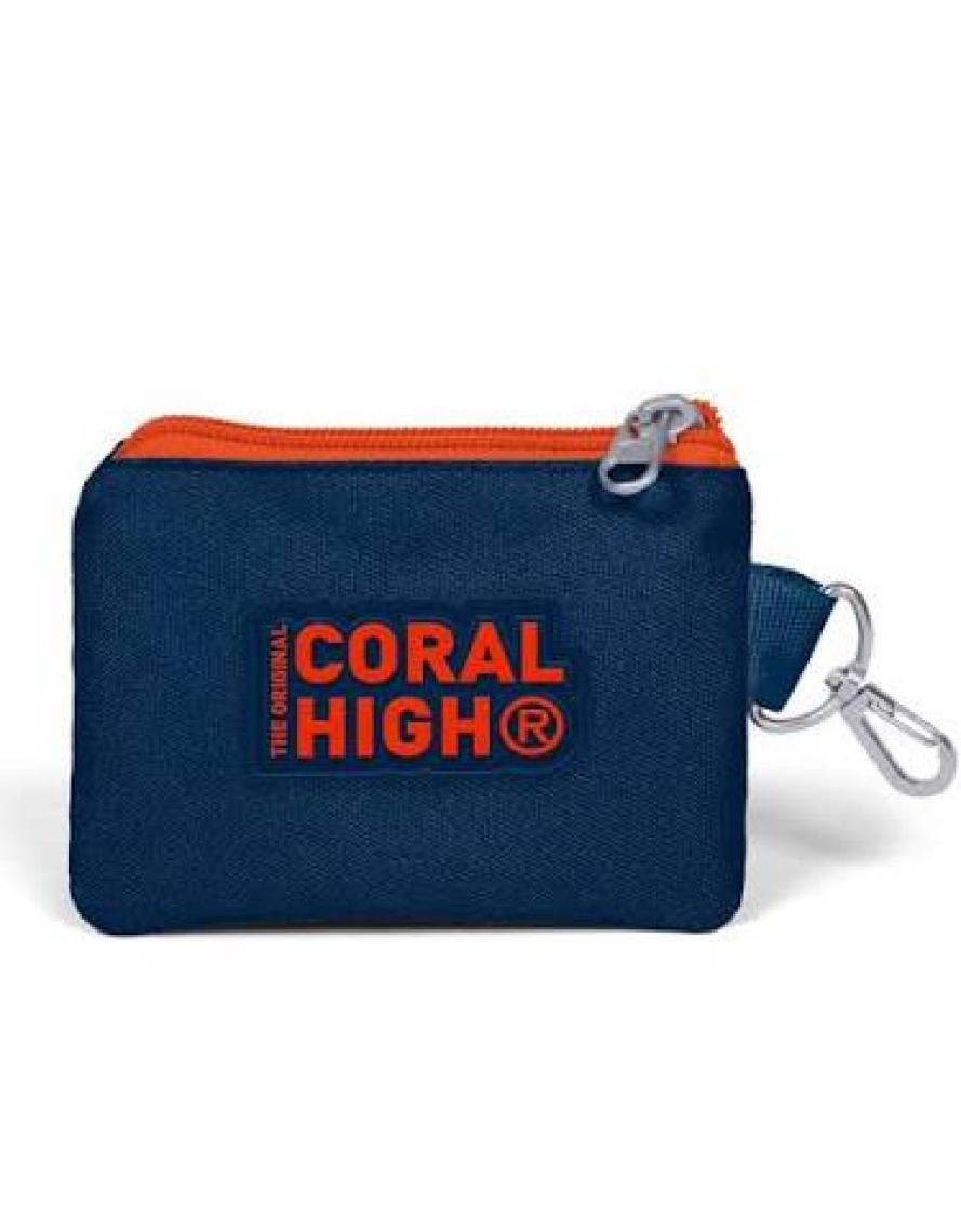 Coral High Kids Lacivert Basketbol Desenli Bozuk Para Çantası 21798