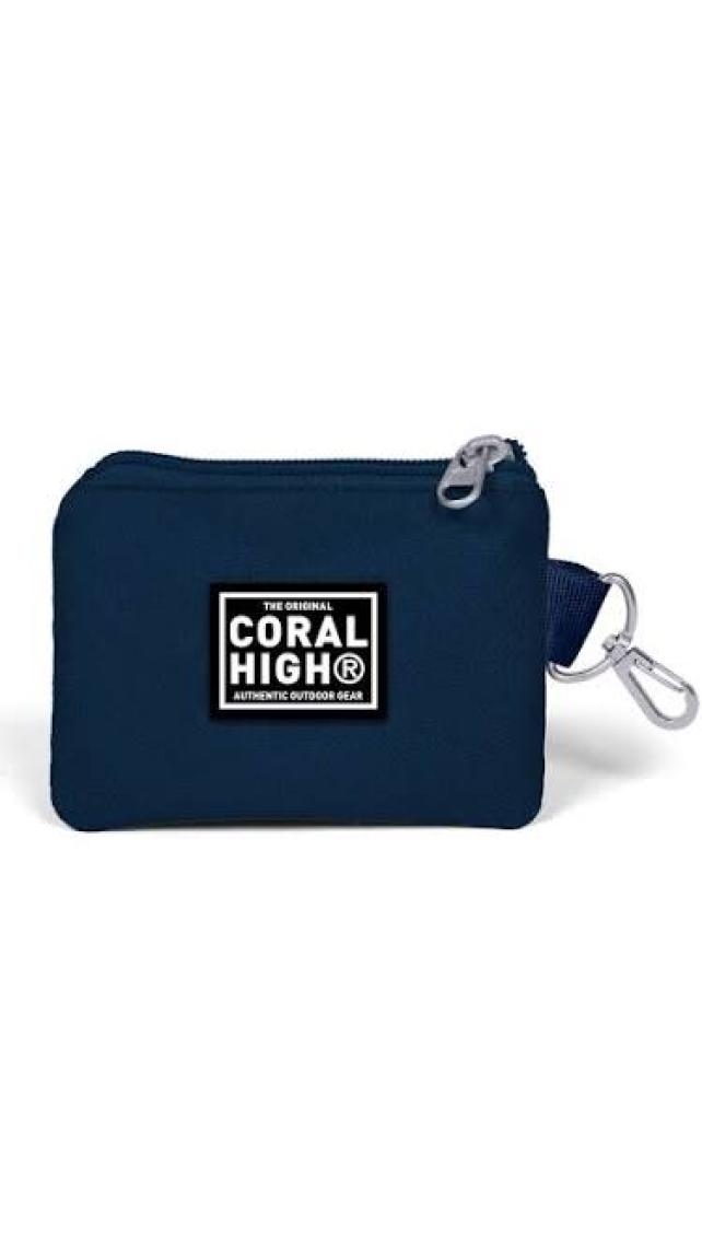 Coral High Lacivert Kuru Kafalı Bozuk Para Çantası 21773
