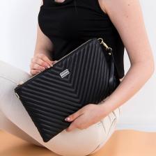 Siyah - Siyah Nv1034 Kadın Portföy Clutch