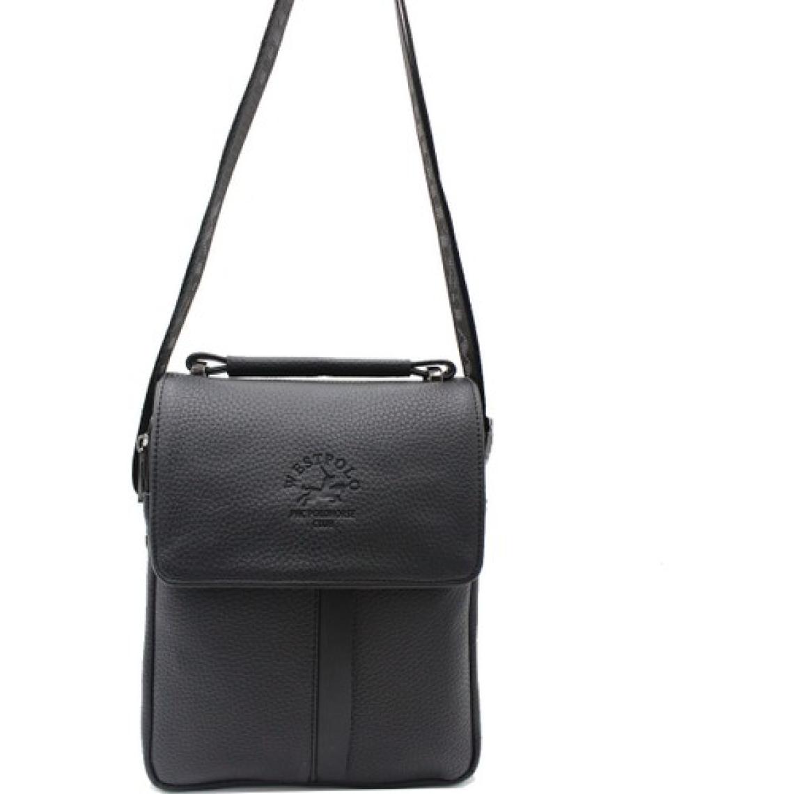 West Polo 5001 Erkek  El ve Omuz Askılı Çanta Siyah