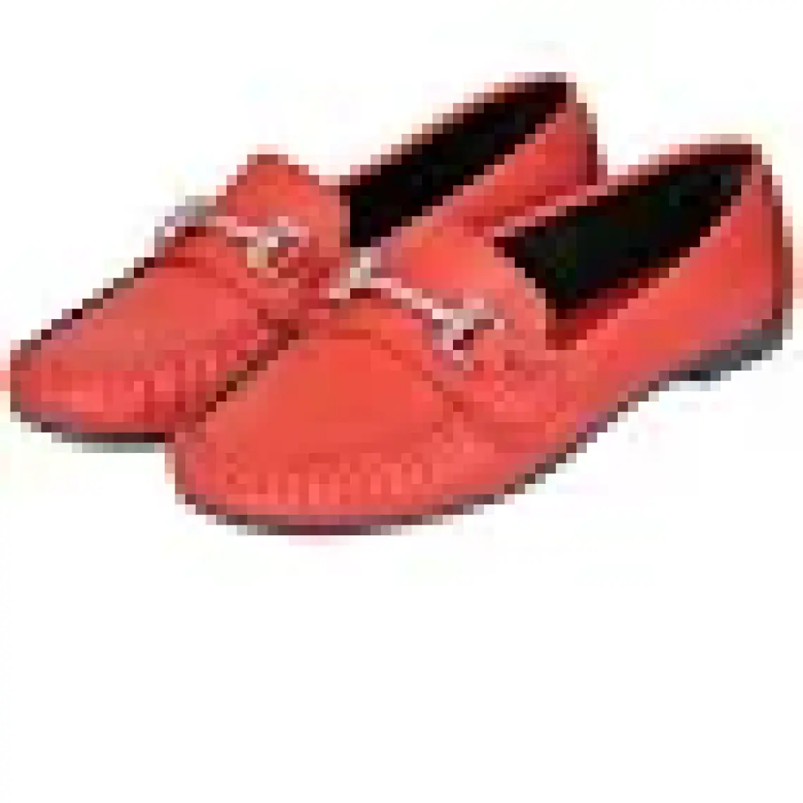 Pembe Potin Rahat Kalıp Moda Kadın Babet 001-177-22