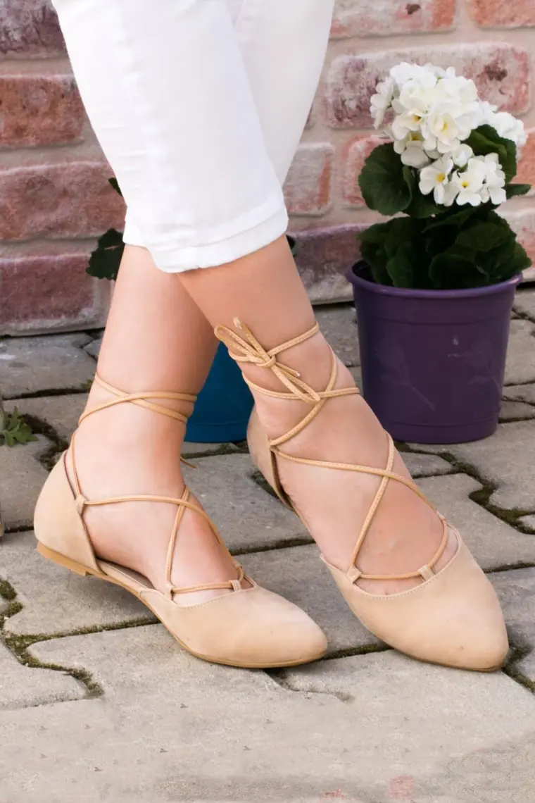 Fox Shoes Ten Kadın Babet B726047209
