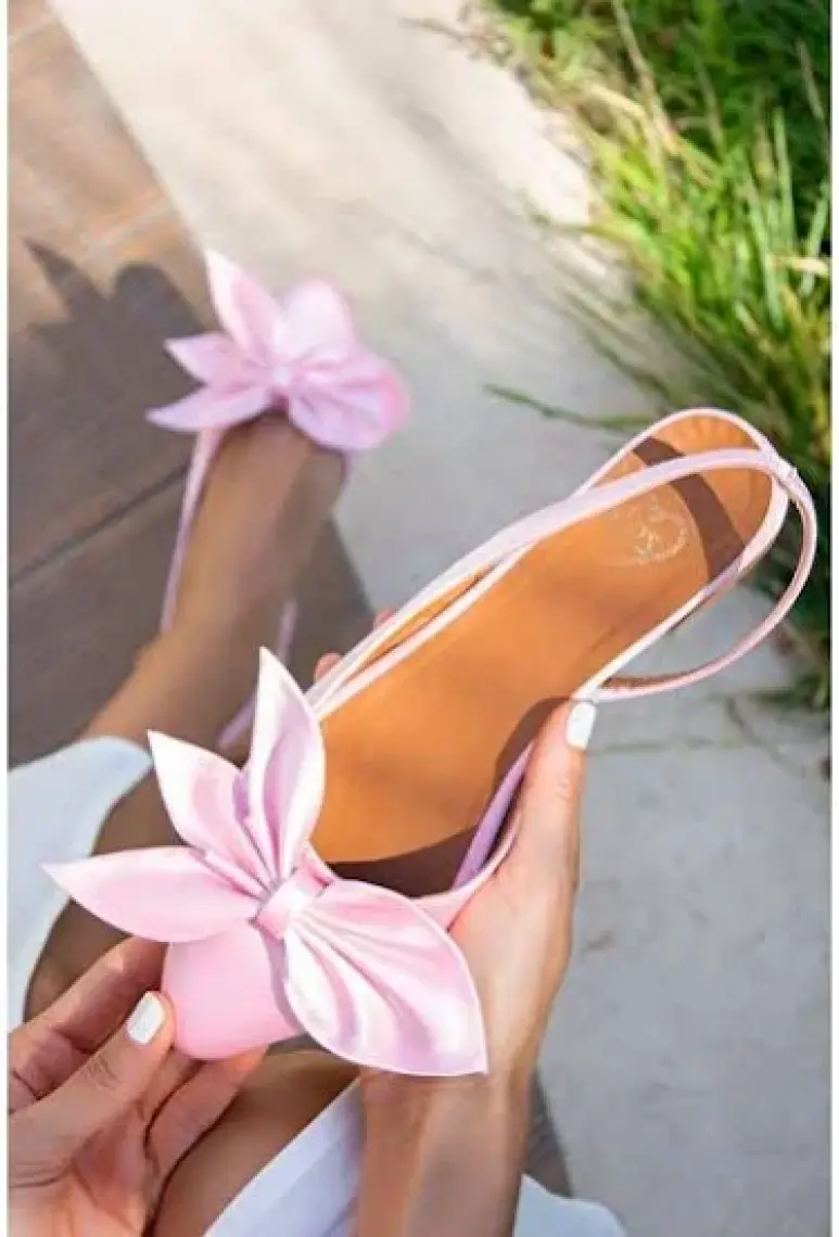 Fox Shoes Pudra Kadın Babet H726809004