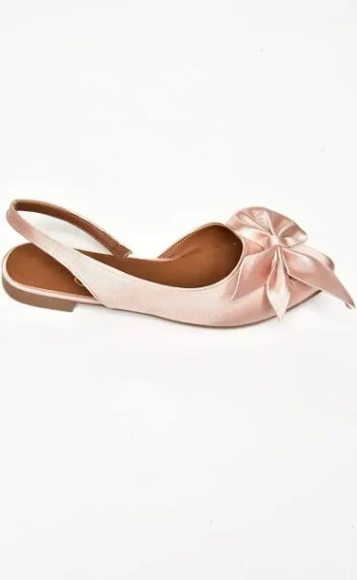 Fox Shoes Pudra Kadın Babet H726809004
