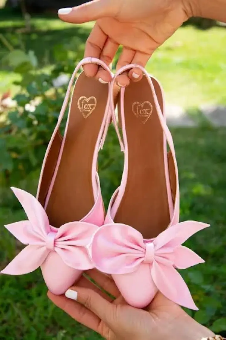 Fox Shoes Pudra Kadın Babet H726809004