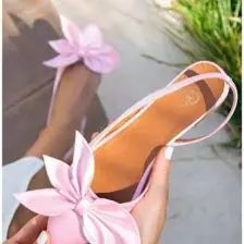 Fox Shoes Pudra Kadın Babet H726809004