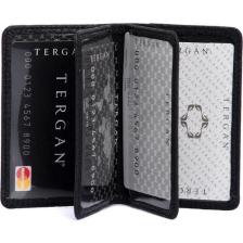 Tergan S1KK00001601 Erkek Deri Kartlık - Siyah