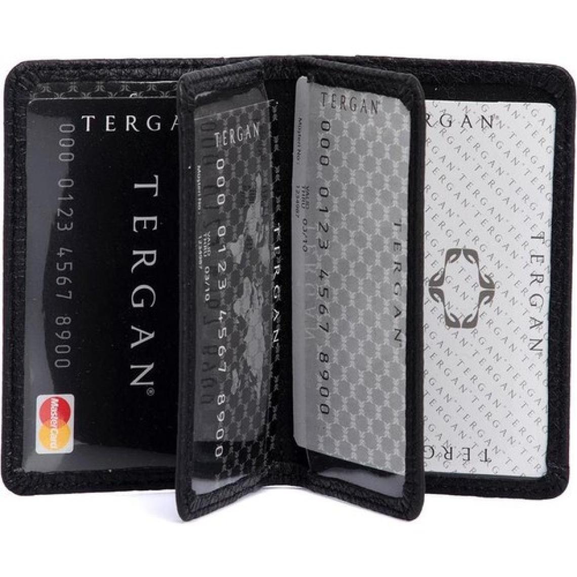 Tergan S1KK00001601 Erkek Deri Kartlık - Siyah