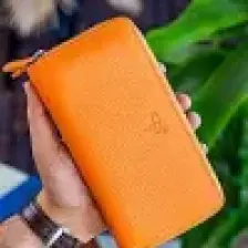 Garbalia Orleans Deri Telefon Bölmeli El Çantası Cüzdan Kartlık