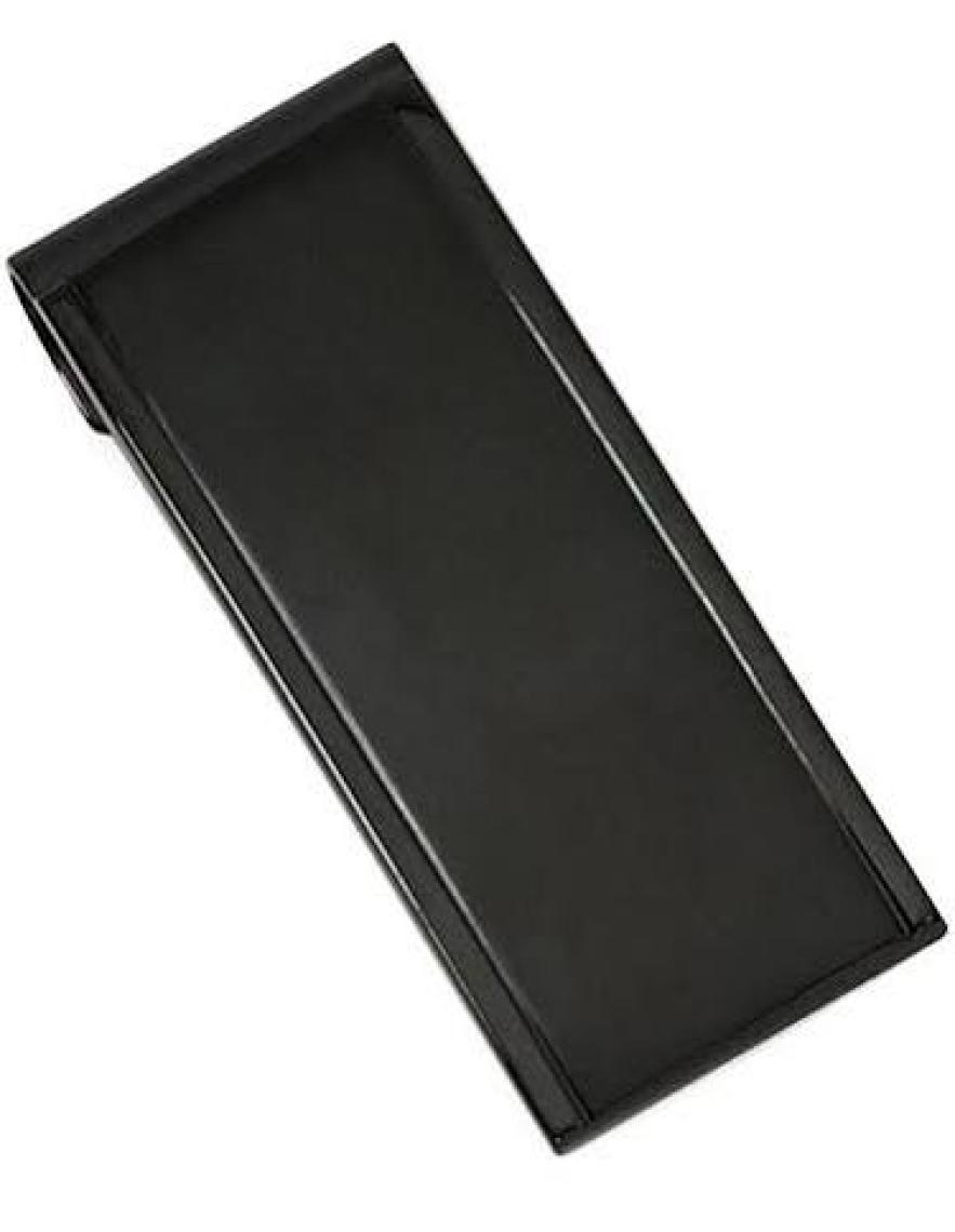 Spelt Metal Kağıt Para Tokası Kart Tutucu Klips Cüzdan Ataş Siyah 5,2cm x 2cm