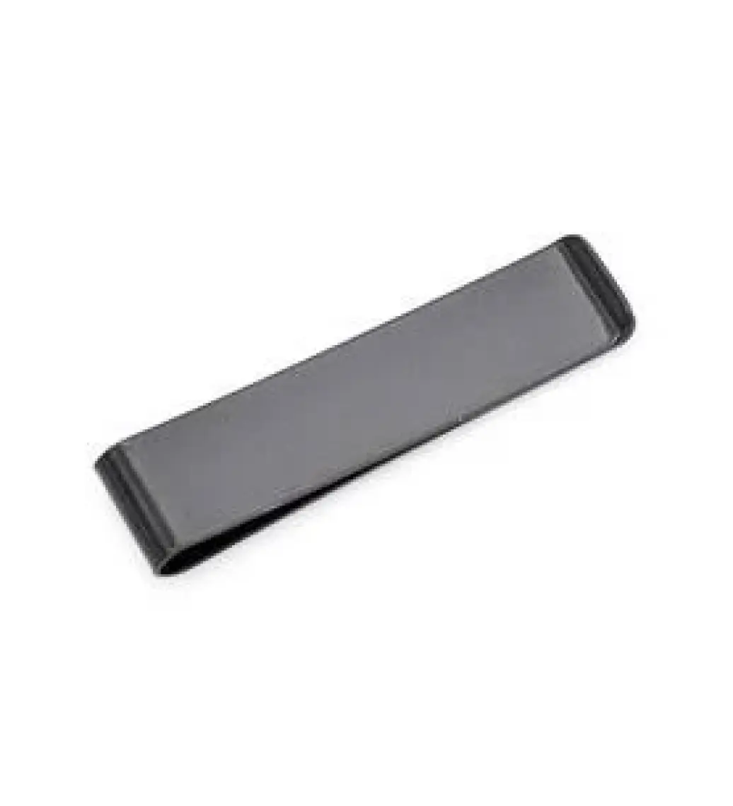 Spelt Metal Kağıt Para Tokası Kart Tutucu Klips Cüzdan Ataş Siyah 5,2cm x 2cm