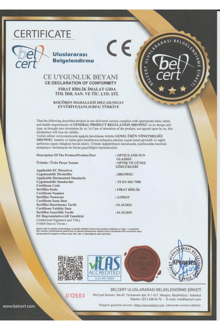 herkesetoptantic Cat Eye Dörtgen Güneş Gözlüğü (Siyah)