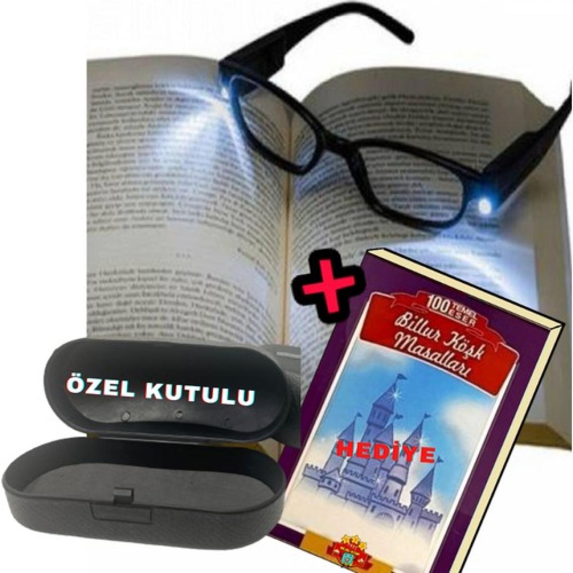 Wildlebend Led Işıklı Kitap Okuma Gözlüğü