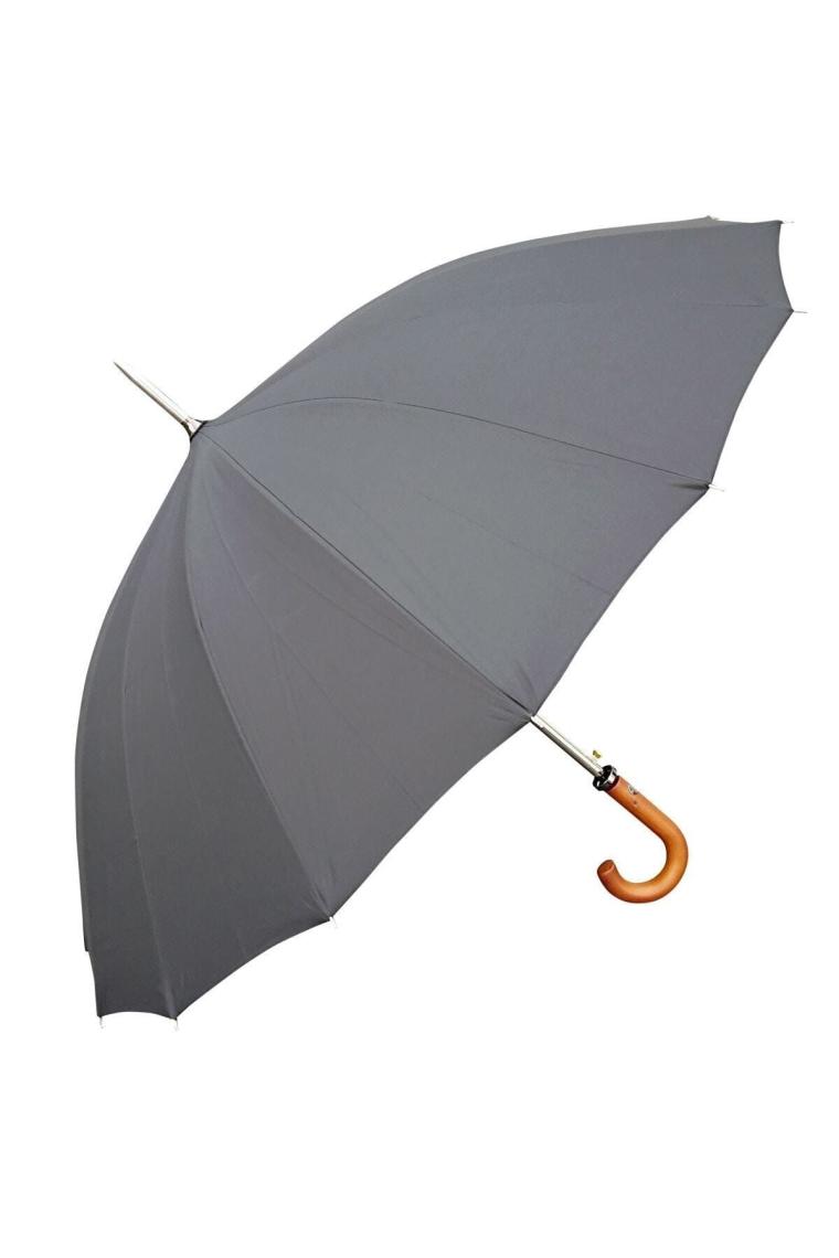 Lüx 16 Telli Protokol Vale Baston Şemsiye Siyah 41g 105 Cm Cap